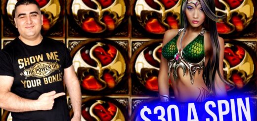 High Limit SKY RIDER Slot Machine Bonus - $30 A Spin | High Limit Live Slot Play PART-2