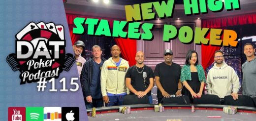 High Stakes Poker Szn Preview, Playing Tough Lineups, NFT Giveaway - DAT Poker Podcast Episode #115