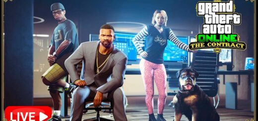 ?LIVE? GTA 5 NEW DLC RELEASE THE CONTRACT UPDATE + New Car Meet #gta5