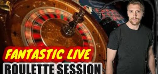 LIVE ROULETTE SESSION - RV SYSTEM - ONLINE CASINO. PART 4