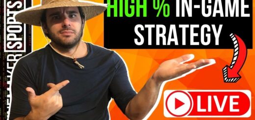 LIVE Sports Betting Strategy! (Easy 2 Step In-Game Strategy)