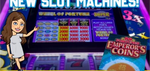 ?NEW 5 Line WHEEL OF FORTUNE ? NEW 88 Fortunes Empire Coins ? plus Triple Strike Slot Machine!