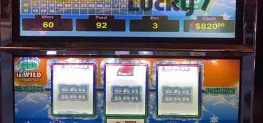 Polar High Roller $5 slot - MAX BET - Lucky 7 Win
