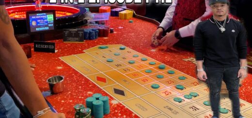 Single Zero Roulette on Fremont in Vegas. 2IN1 Episode PT.1