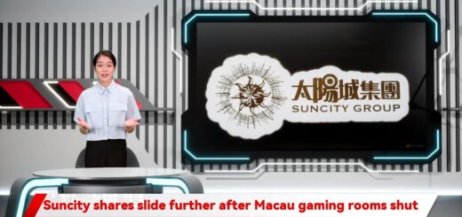 Suncity shares slide further after Macau gaming rooms shut