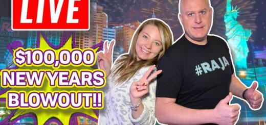 ? $100,000 High Limit New Years Slot Spectacular ? Massive Casino Live Play in Las Vegas!