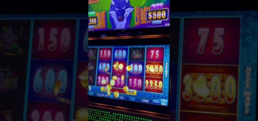 $75 A Spin Huff N Puff Slot BIG JACKPOT #shorts