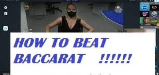 HOW TO BEAT BACCARAT DAY AFTER DAY " LIVE PLAY " 1/23/2022
