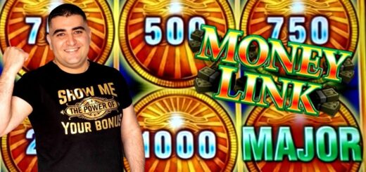 High Limit MONEY LINK Slot Machine Bonuses & MAJOR JACKPOT WON | Live Slot Play | SE-11 | EP-1