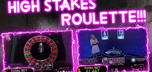 High Stake Live Roulette & Quantum Roulette Session!!