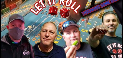 LIVE CRAPS GAME - ANOTHER HEATER!!! - COLOR UP, JON, JEREMIAH AND LET IT ROLL ON THE DICE!
