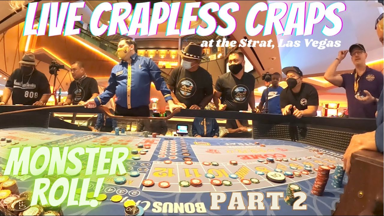 More Live Crapless Craps At The Strat Las Vegas With Casino Quest David