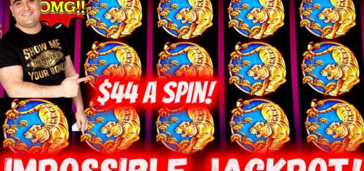 My ✦BIGGEST JACKPOT✦ On Endless Treasure Slot Machine - $44 A Spin Bonus! MASSIVE SLOT WINS In Vegas