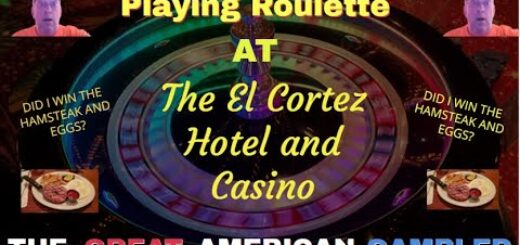 Playing Roulette at The El Cortez Hotel and Casino