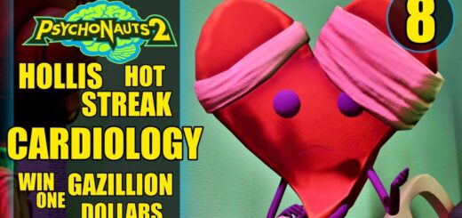 Psychonauts 2 - Cardiology - Win Gazillion in Casino - Hollis Hot Streak Walkthrough Part 8