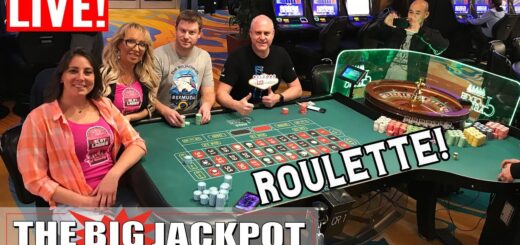 Rare Live Roulette and High Limit Slot Play Never Seen | The Big Jackpot