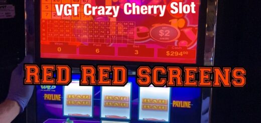 VGT RED RED SCREENS ! CRAZY CHERRY & POLAR HIGH ROLLER SLOTS ! WINSTAR WORLD CASINO OKLAHOMA !