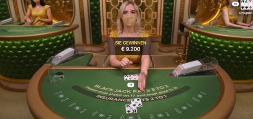 5000€+ Bets on Black Jack Live at Salon Privé (Highroller)