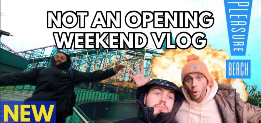 A Wet, Windy, And Explosive Visit to Blackpool Pleasure Beach White knuckle Weekends
