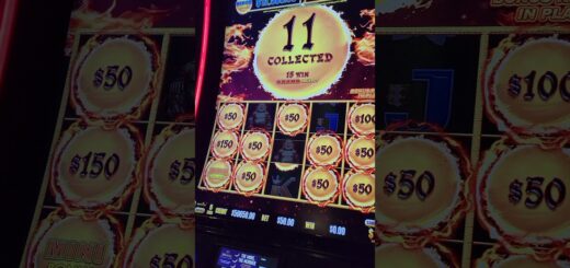 BIG JACKPOT On Dragon Cash Slot Machine #shorts