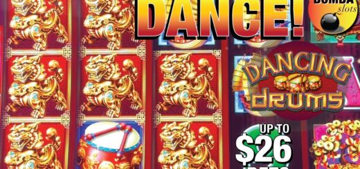 ? DANCING DRUMS up to $26.40 bets at The Cosmo in Las Vegas casino Slot Machine Play