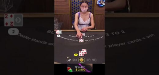 Easy Money Live Casino Blackjack #shorts #livecasino #gambling