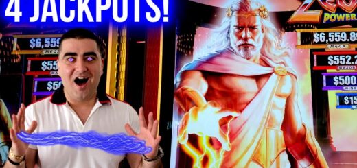 High Limit Slots & 4 HANDPAY JACKPOTS ! New Slot Machine Jackpots