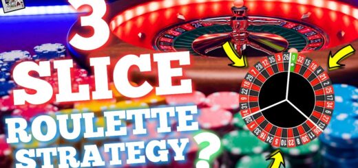 I tried the 3 SLICE Roulette Strategy.. (ROLLER COASTER)