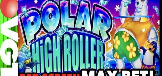 POLAR HIGH ROLLER  SLOT!?RED SCREEN AND LINE HITS! MAX BET! @CHOCTAW DURANT!?VGT!