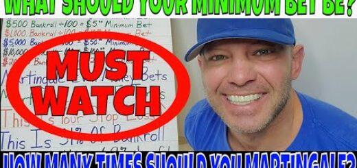 Professional Gambler Christopher Mitchell Reveals Minimum Bet Size & How Many Times To Martingale.