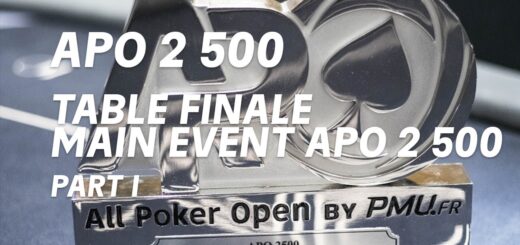 Table Finale APO2500 - 155k€ à la gagne