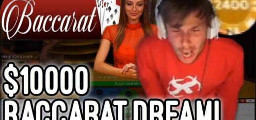 $10000 BACCARAT DREAM! HIGH ROLLER SESSION!