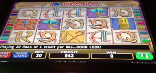 Cleopatra 1LIVE PLAY w high limit slots bonus win