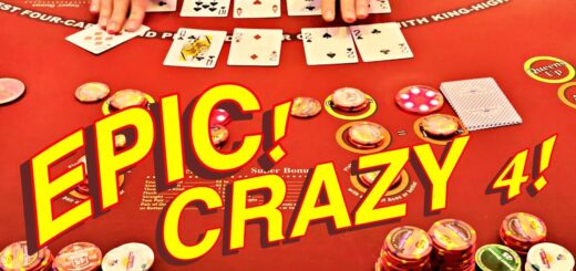 EPIC NIGHT OF CRAZY 4 POKER!