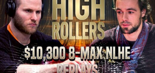 HIGH ROLLERS 2020 #20 $10,300 wizowizo | Str8$$$Homey | pads1161 FInal Table Poker Replays