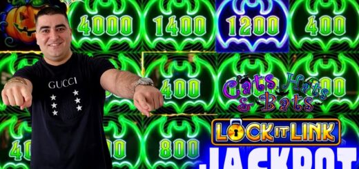 High Limit Lock It Link Slot Machine HANDPAY JACKPOT | $5,000.00 Live Slot Play | SE-10 | EP-15