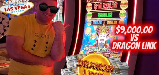 Lets Gamble $9,000.00 On One DRAGON LINK Slot Machine | High Limit Slot Play | EP-7 | EP-13