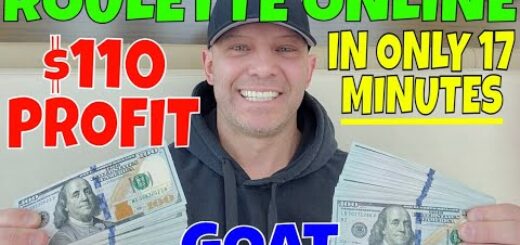 Roulette Online- Christopher Mitchell Plays LIVE With A $1,100 Bankroll.