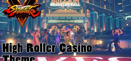 STREET FIGHTER 5 - High Roller Casino Stage THEME BGM