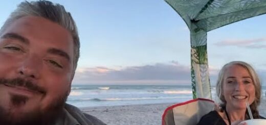 SUNSET LIVE!!! ?From Cocoa Beach ?