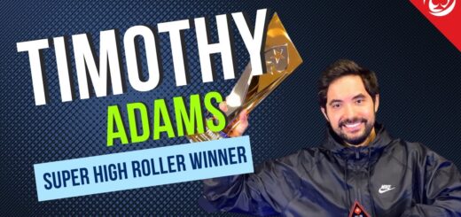 SUPER HIGH ROLLER WINNER - TIM ADAMS (€742,200) Interview with Lára Neacy