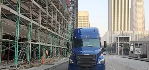 Unloading Downtown Houston