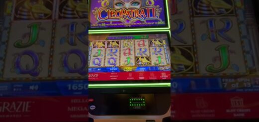 13 Free Games on Cleopatra II (part 2) #slotmachine #slotvideos #shorts
