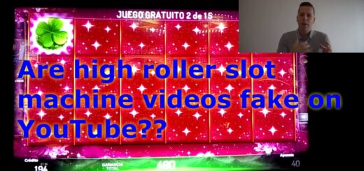 Are high roller slot machine videos fake on YouTube??