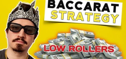 Baccarat Strategy For Low Rollers - Professional Gambler Plays Baccarat "LIVE"
