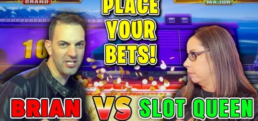 ? Brian VS Slot Queen ? Can I finally beat her? BIG BETS for the WIN!