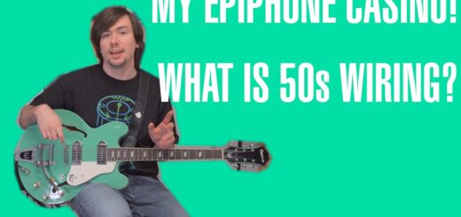 Gear Spotlight: My Epiphone Casino & A New Gunstreet 50's Wiring Harness!