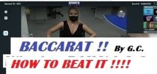 HOW TO BEAT BACCARAT " LIVE PLAY " By Gambling Chi 4/15/2022