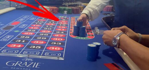 I HIT #3 and Won Using My Free Play! Live Roulette at The Palazzo Resort In Las Vegas.
