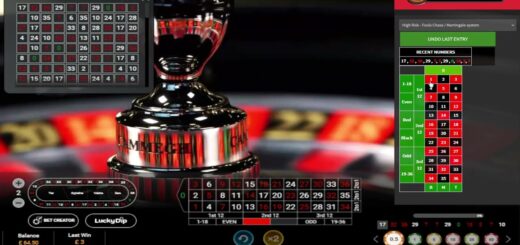Live Roulette £50 start 50p stake Fools Chase / Martingale / Positive Negative Calculator.
